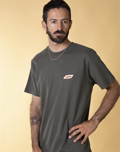 Elsk - Tech Mens Brushed T-shirt - Granite Green